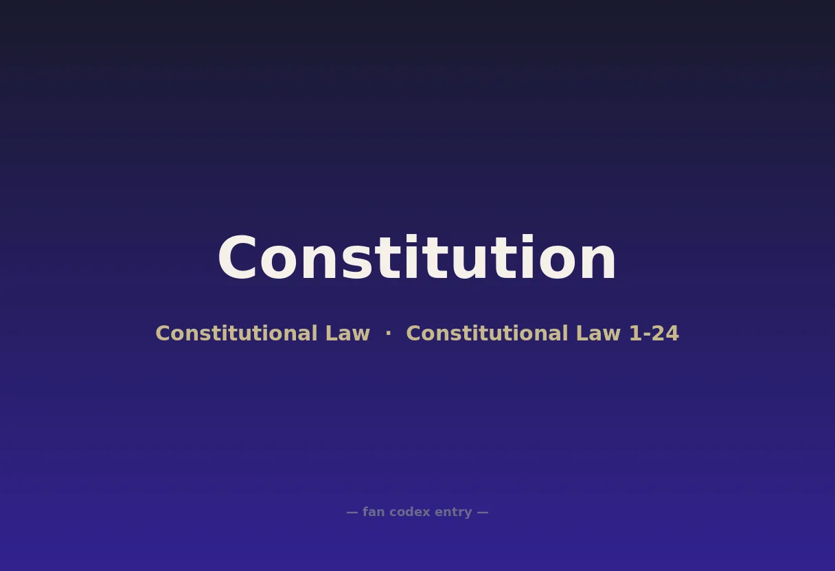 Constitution