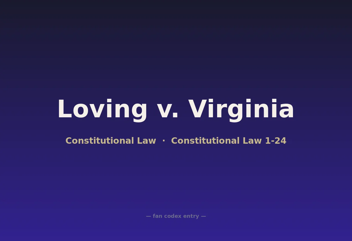 Loving v. Virginia