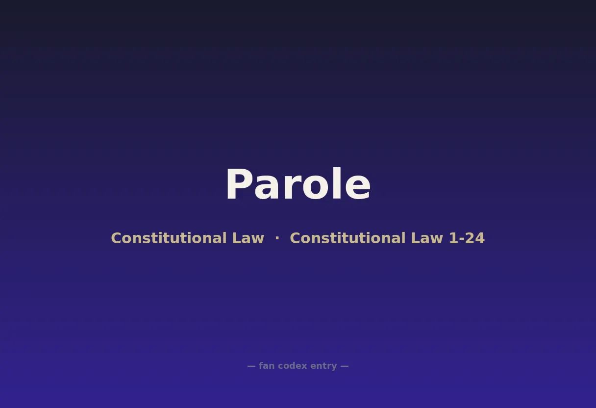 Parole